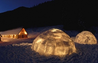 Igloos au Boreon